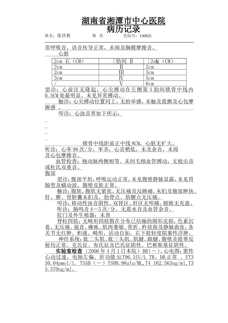 内科完全病历_第3页