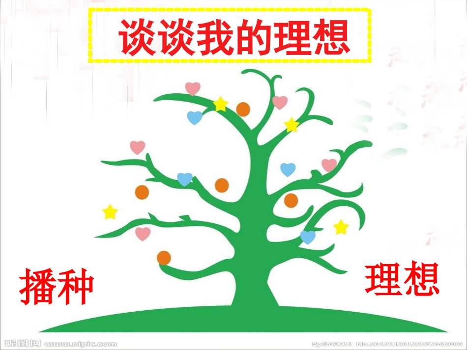 多彩的个人理想PPT_第1页