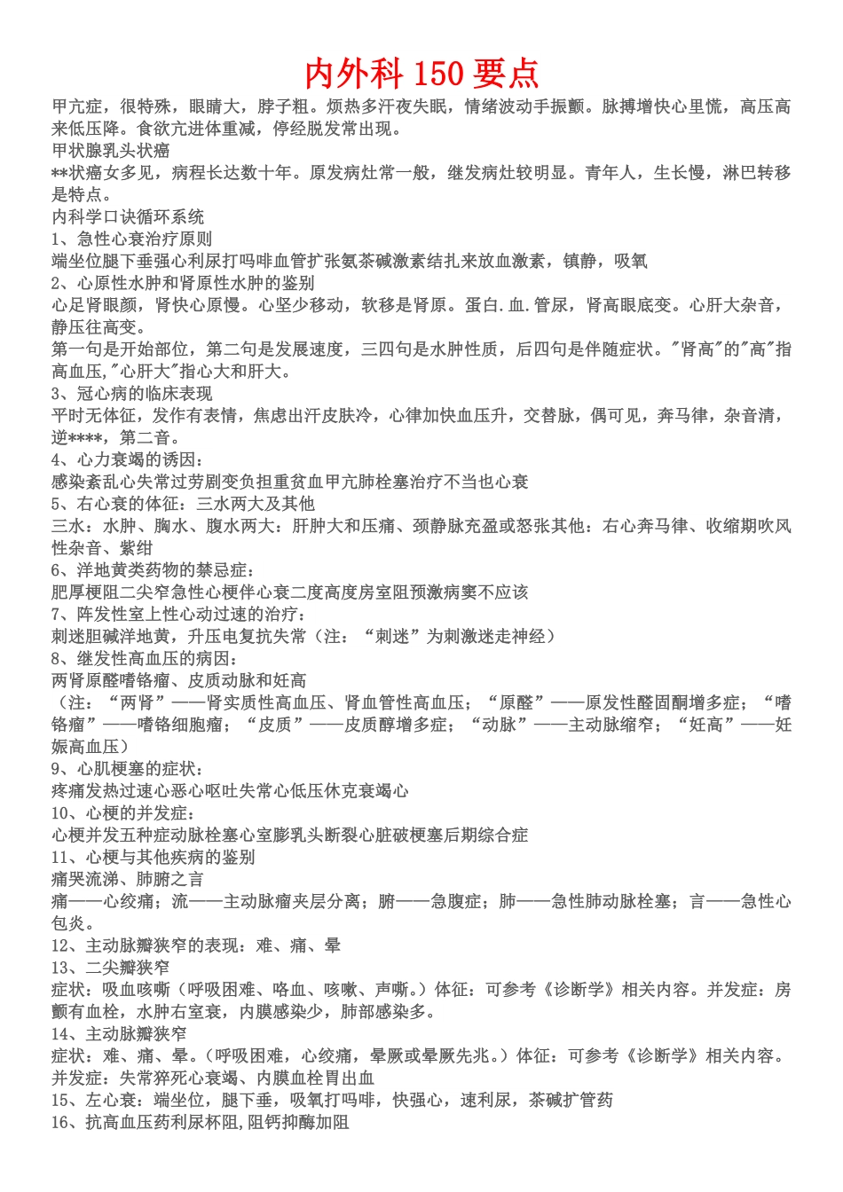 内外科150要点_第1页