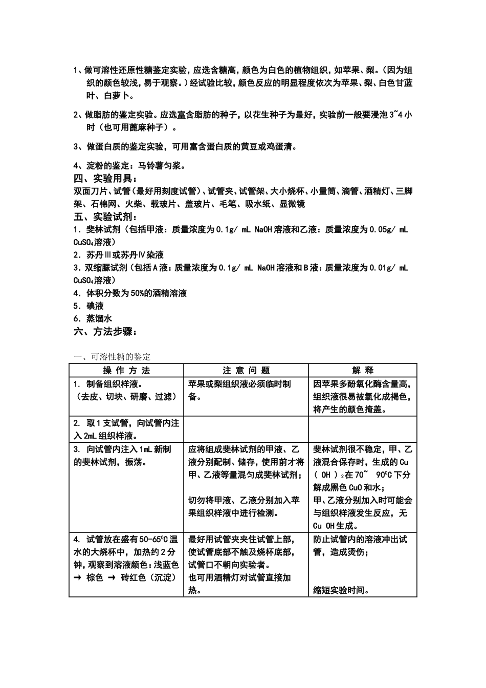生物高考大纲20个实验_第3页