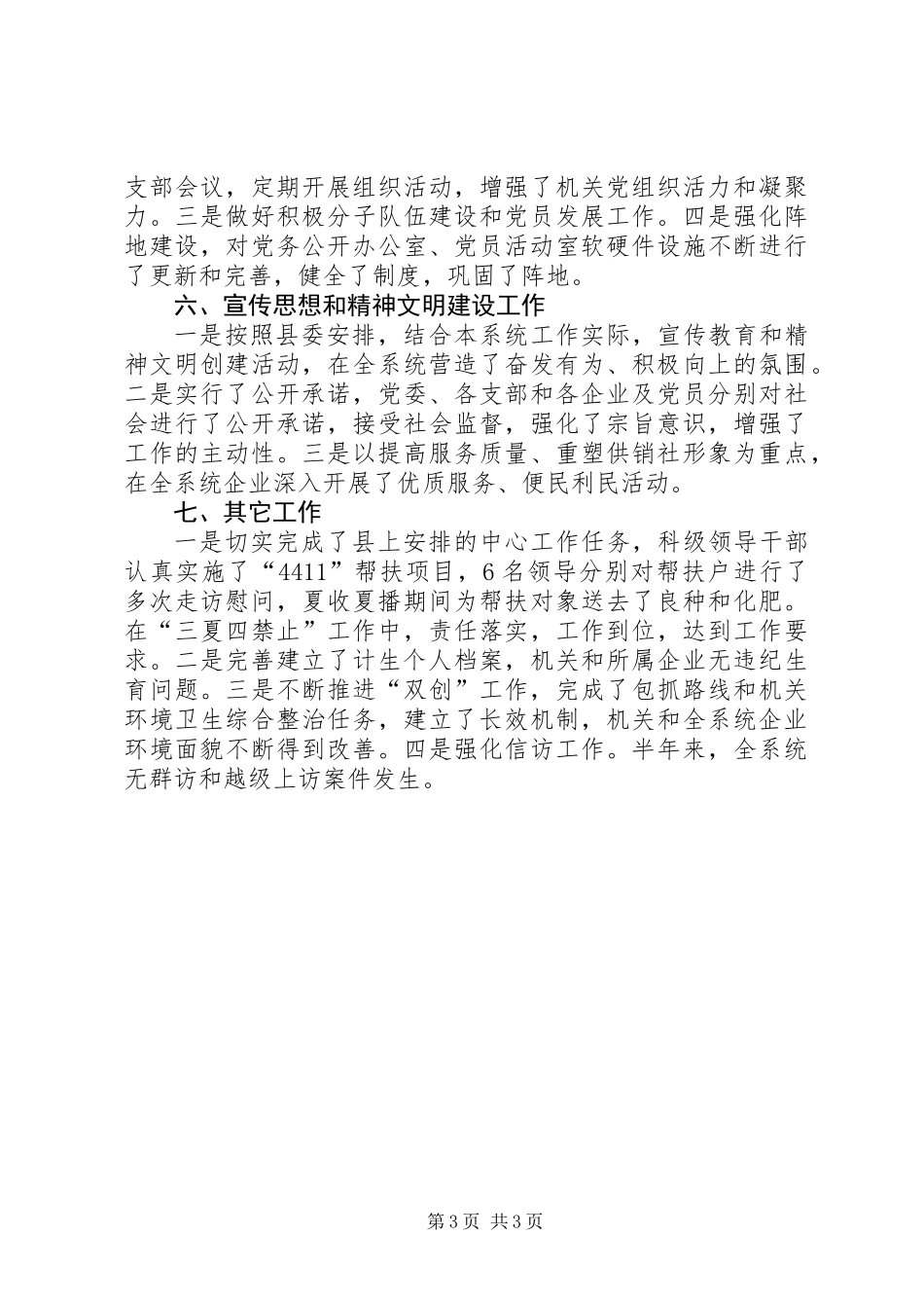 供销联社目标任务执行情况汇报_第3页