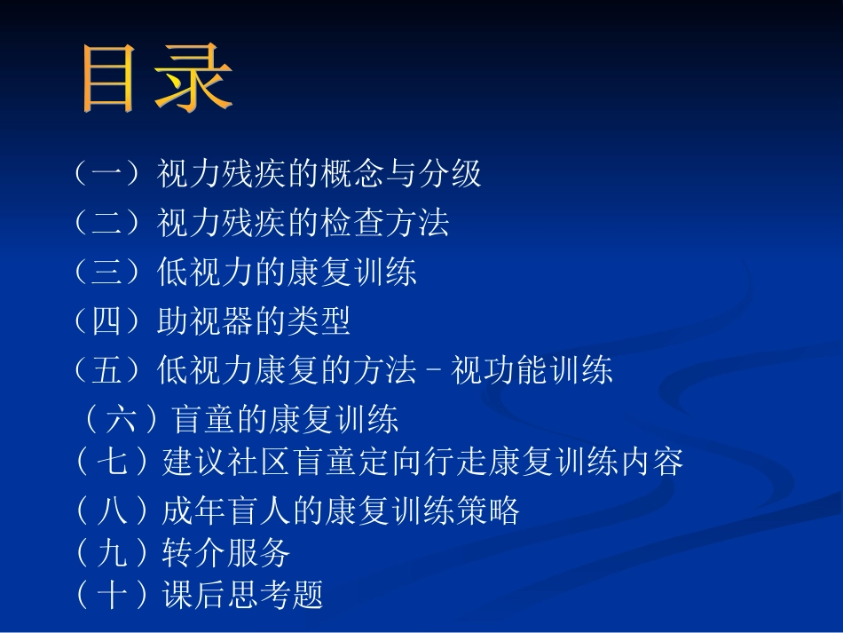 视力残疾的社区康复训练与服务_第2页