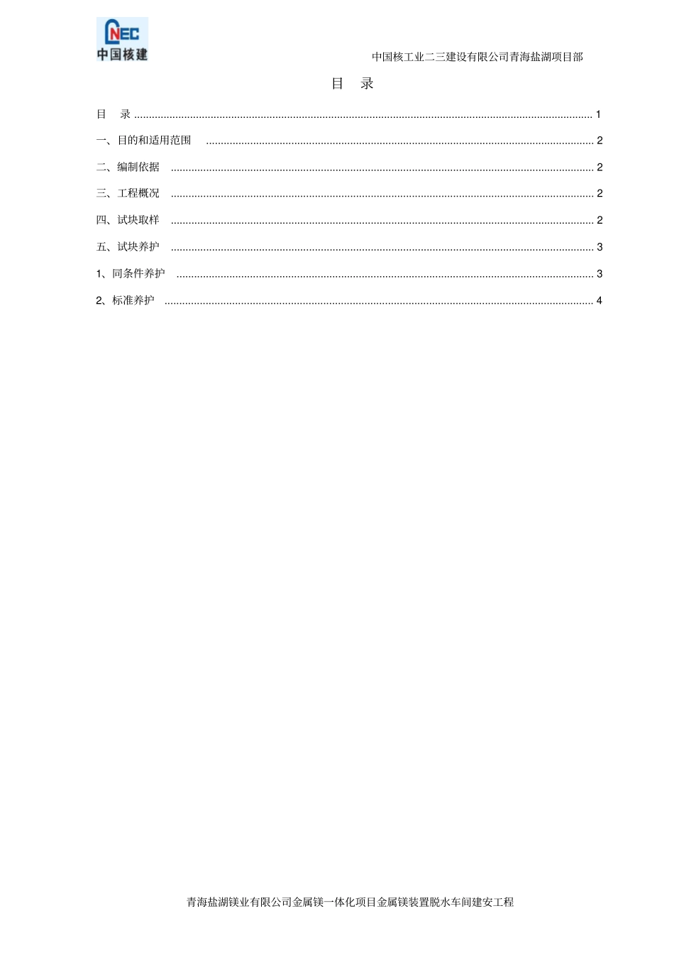 CNI2FABS-0010筏板基础混凝土浇筑试块取样及养护专项方案改_第2页