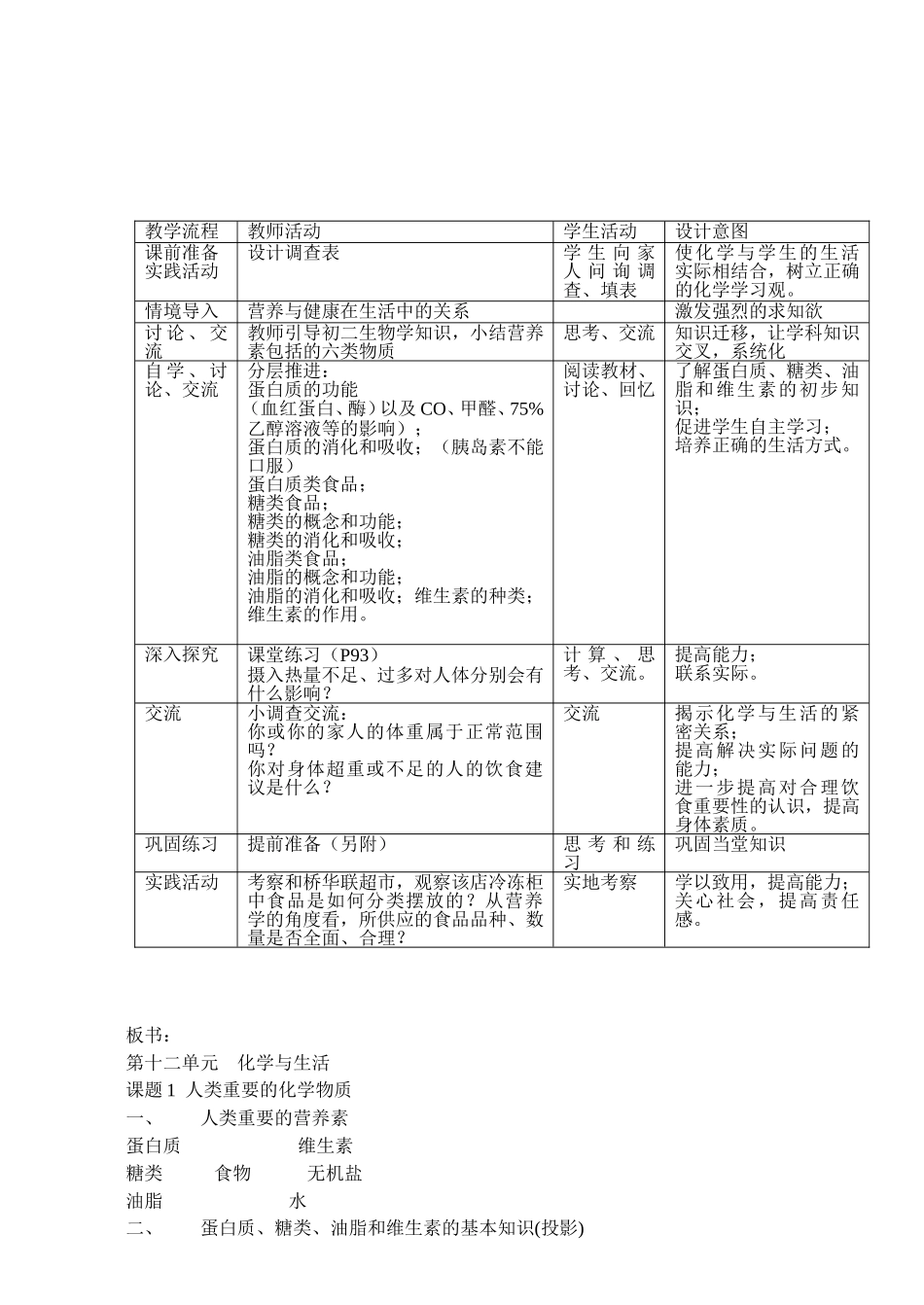 课题1人类重要的营养物质_第2页