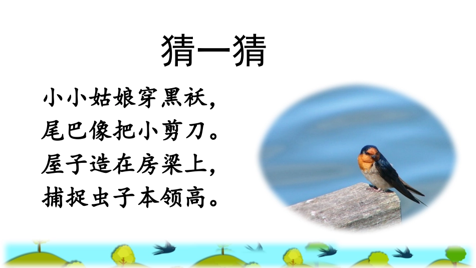 .燕子（课件）_第1页