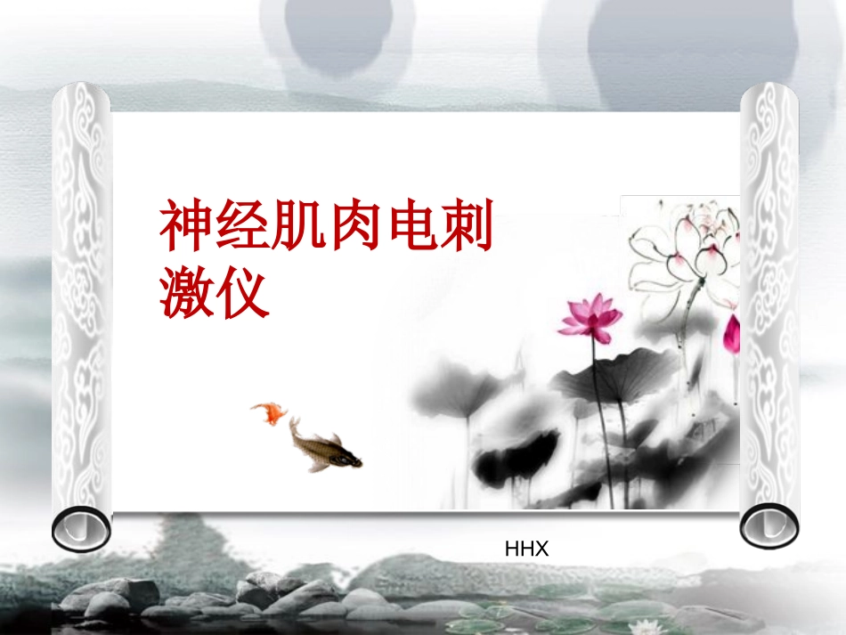 神经肌肉刺激仪_第1页