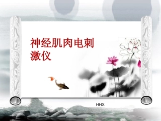 神经肌肉刺激仪