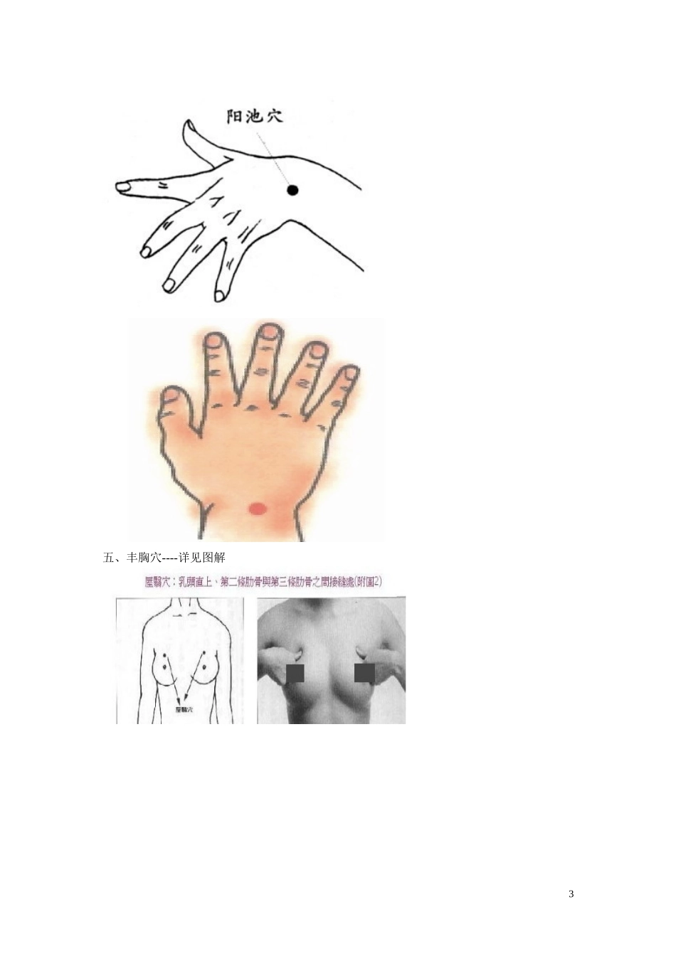 人体穴位图解_第3页