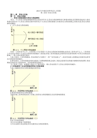 人力资源预习11-12