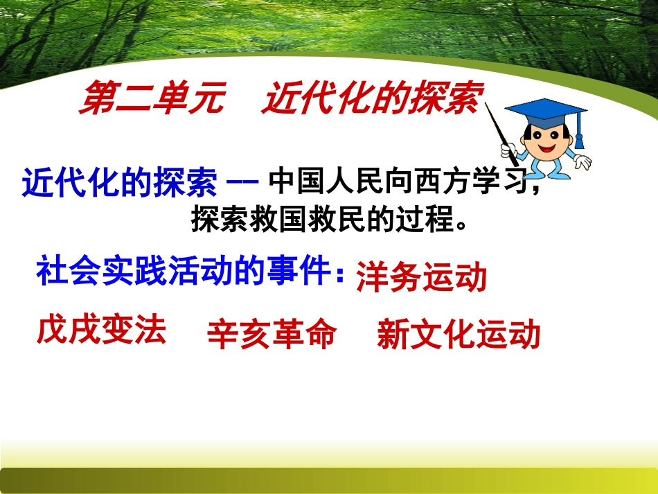 八上历史课件第6课洋务运动1_第1页