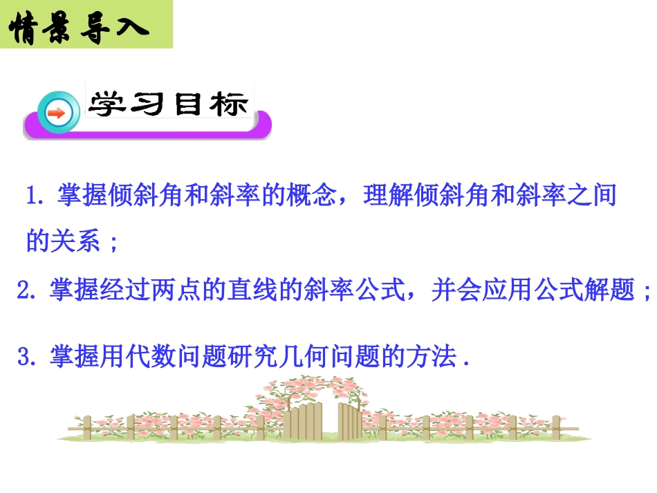 直线的倾斜角与斜率_第2页