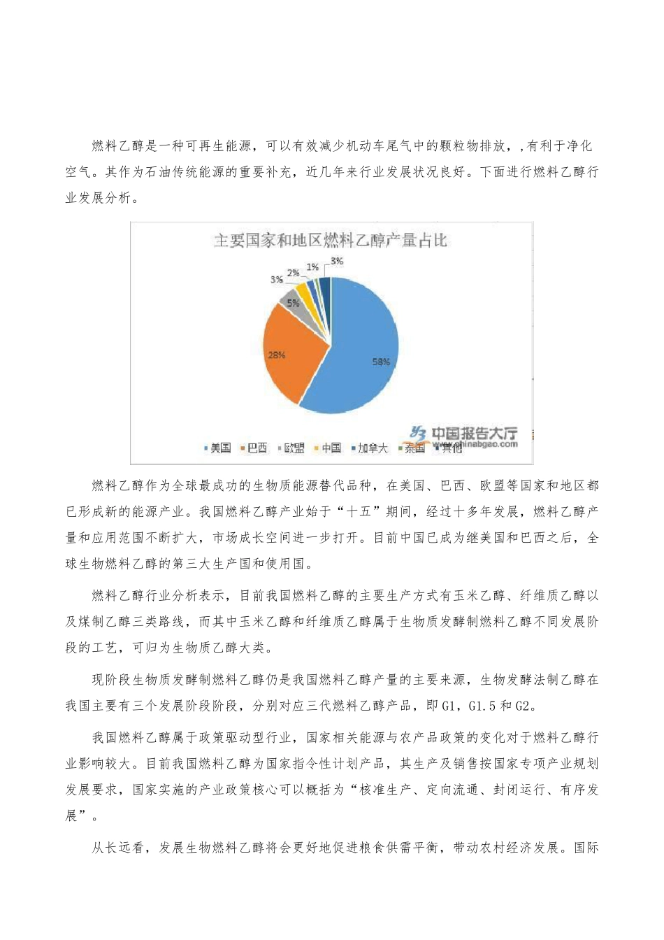 燃料乙醇行业发展分析-产业报告_第2页