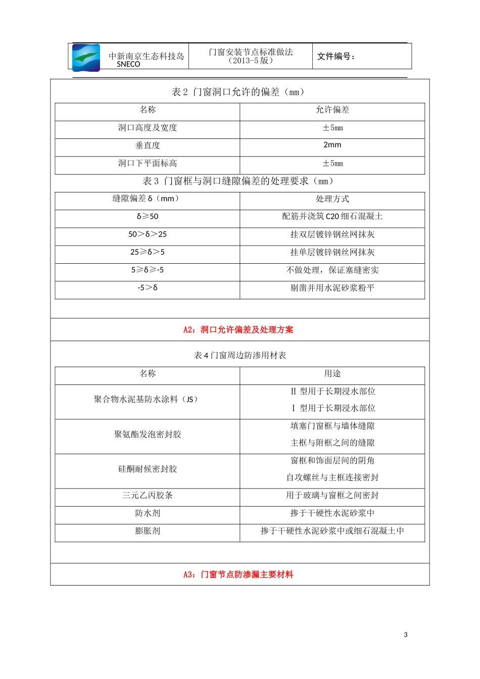 门窗安装标准做法_第3页