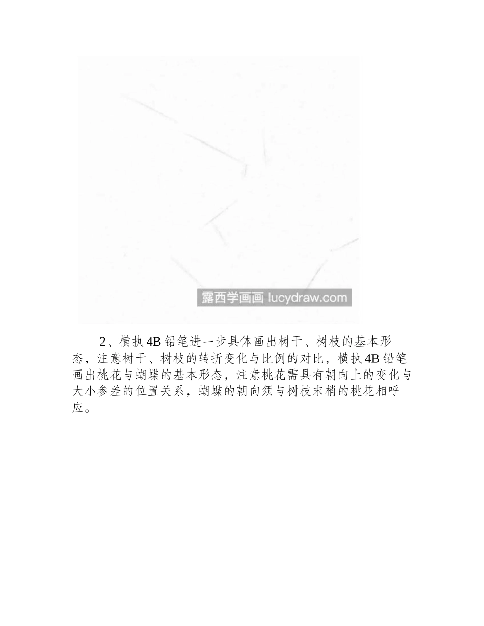 扇面桃花怎么画_详细的素描画法是什么_素描教程_第2页
