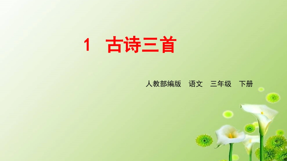 三年级下册古诗《三衢道中》课件_第2页