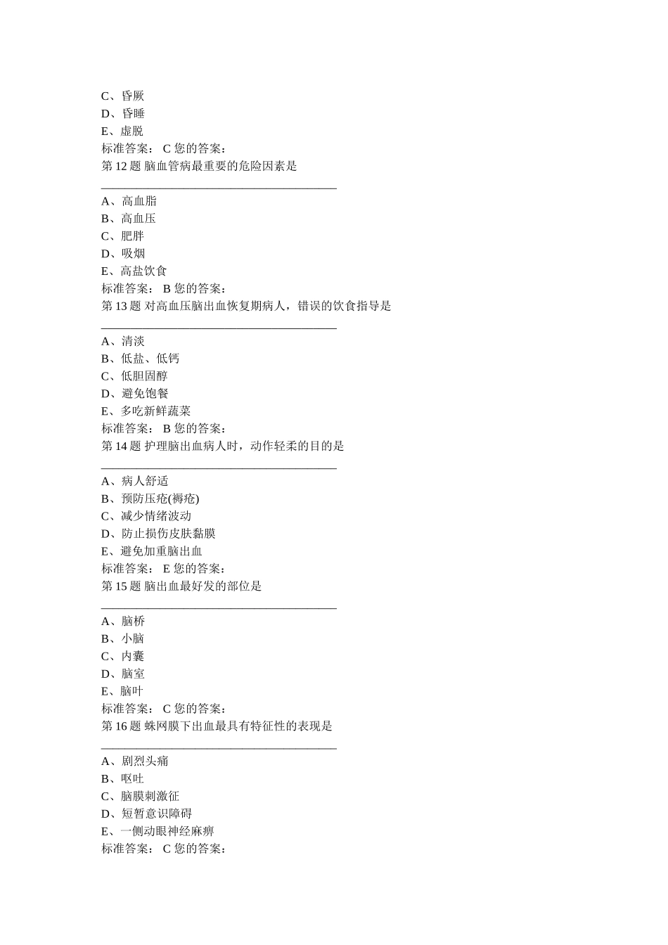 十神经系统疾病患者的护理_第3页