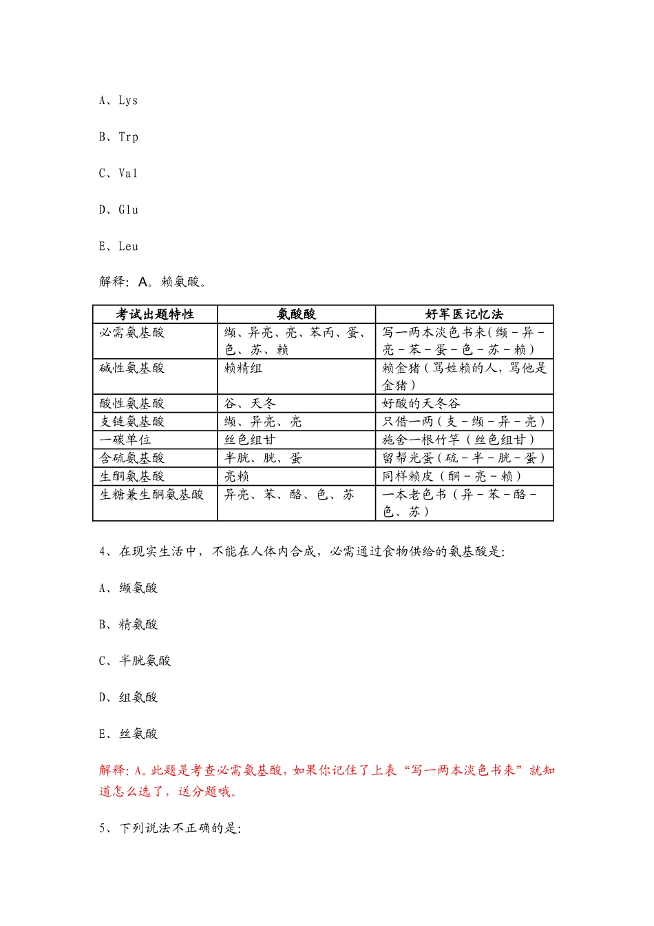 生化笔记超强记忆不看会后悔_第3页