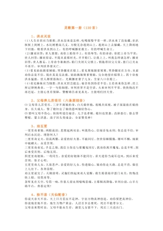 灵歌第一册130首