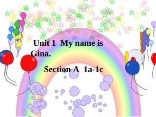 人教版7年级英语Unit1