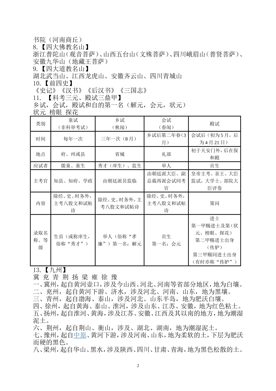 中国历史文化常识 (2)_第2页