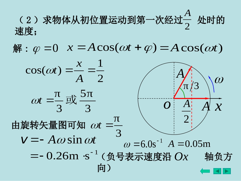 例1 如图所示,一轻弹簧的右端连着一物体,弹簧的劲度系_第3页
