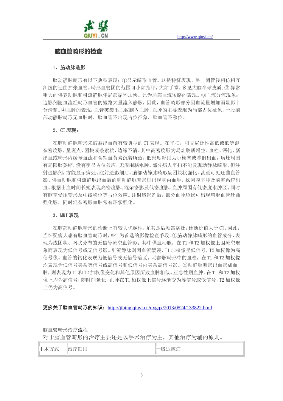 脑血管畸形的诊治指南_第3页