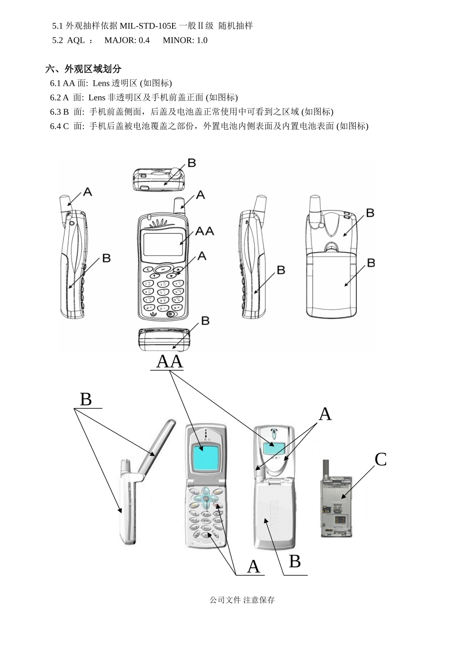 手机外观通用检验标准_第3页