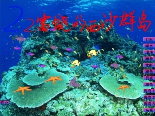 梅《富饶的西沙群岛》课件1