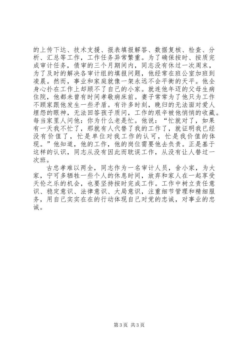 债务审计小组事迹材料_第3页