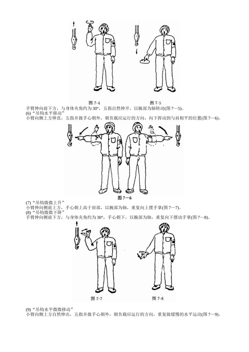 起重指挥手势图解[1]_第2页