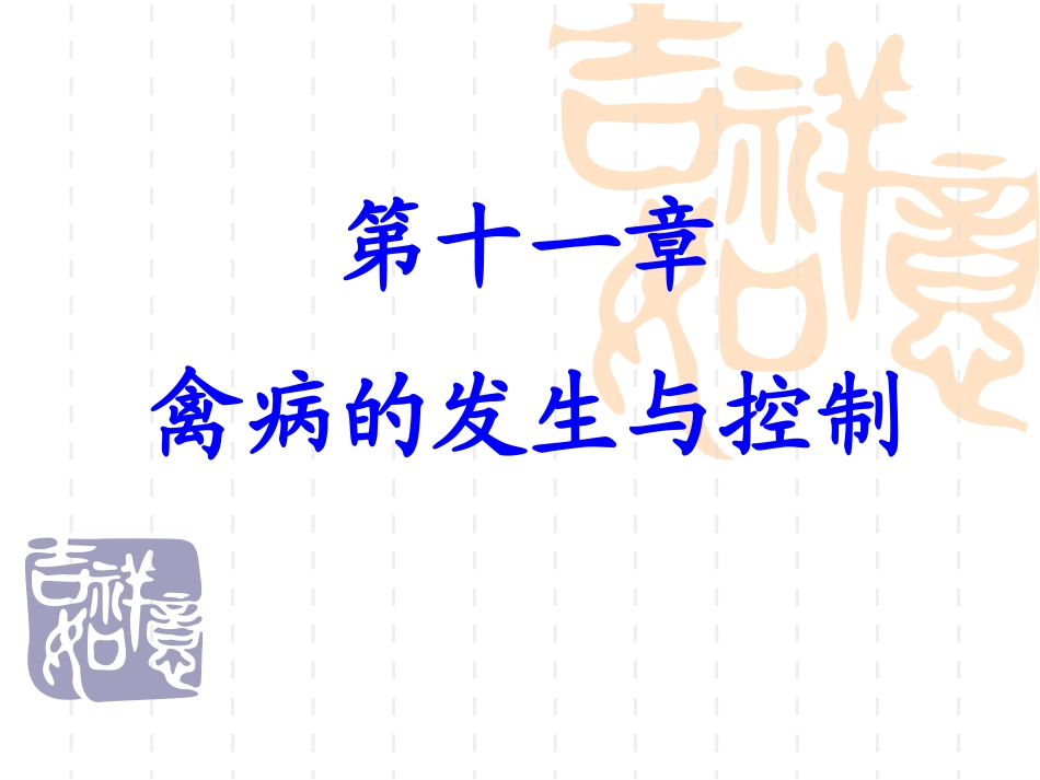 禽病的发生与传播_第1页