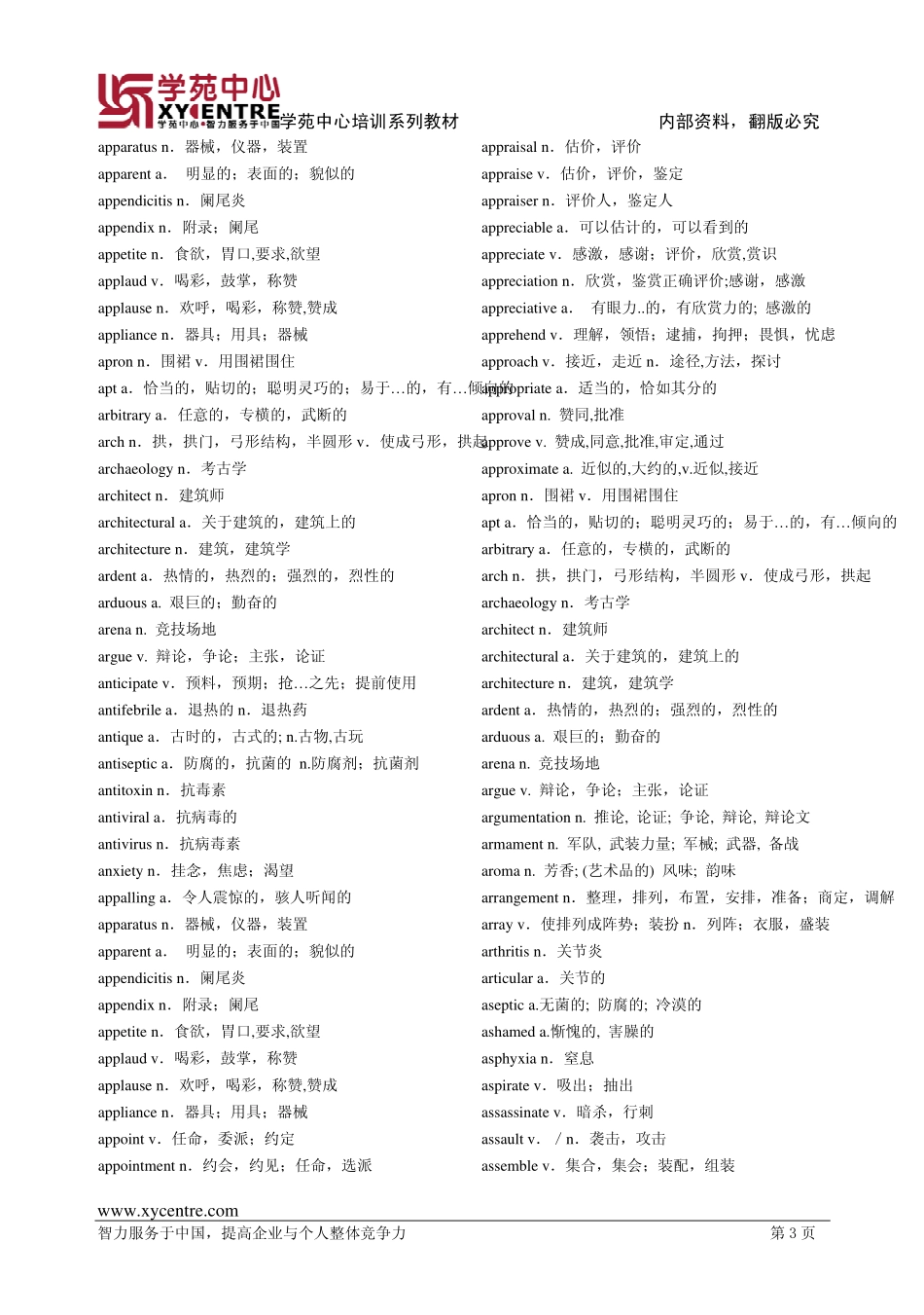 理科高频词汇800(40份)_第3页