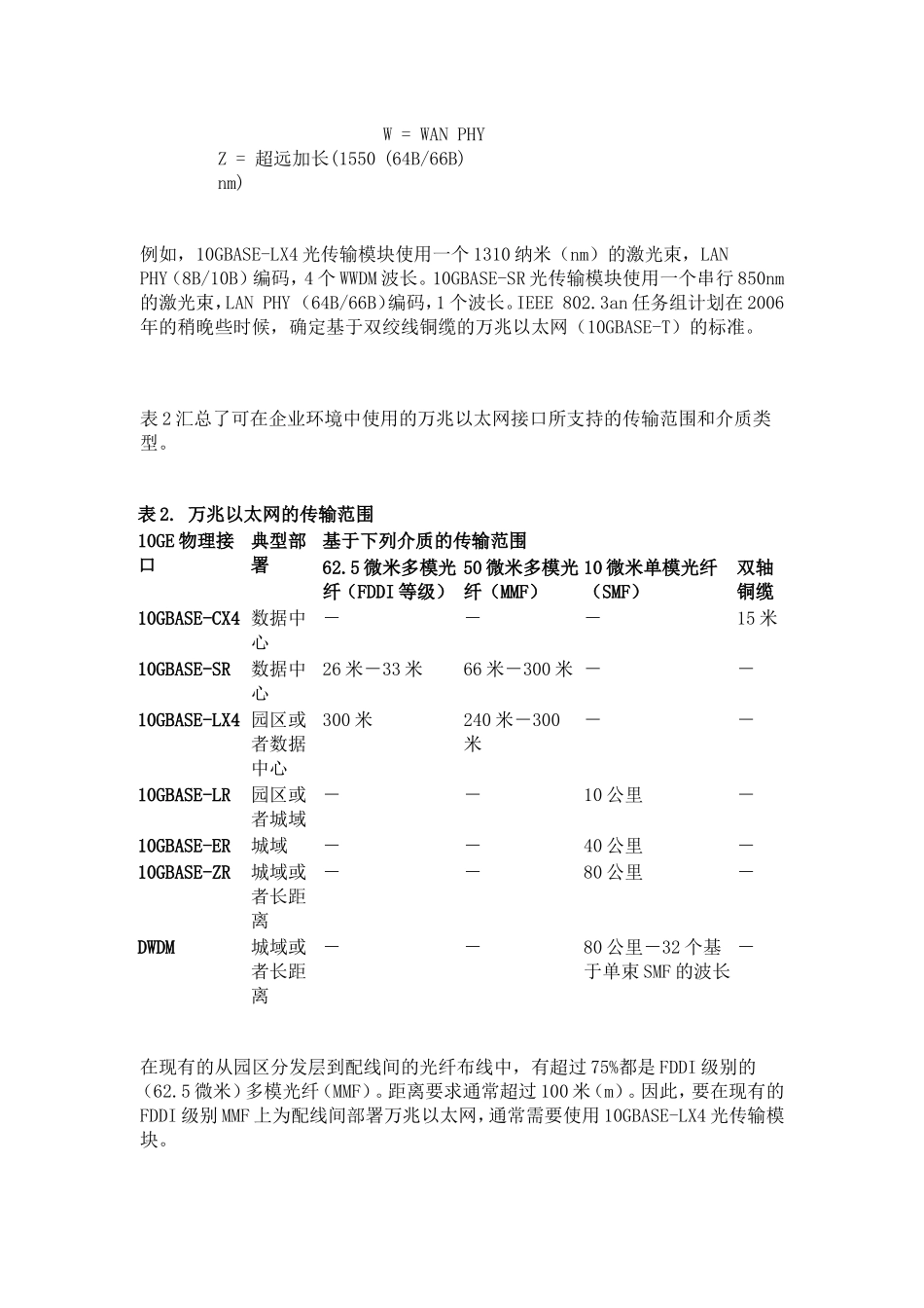 面向企业的万兆以太网交换技术概述和应用_第3页