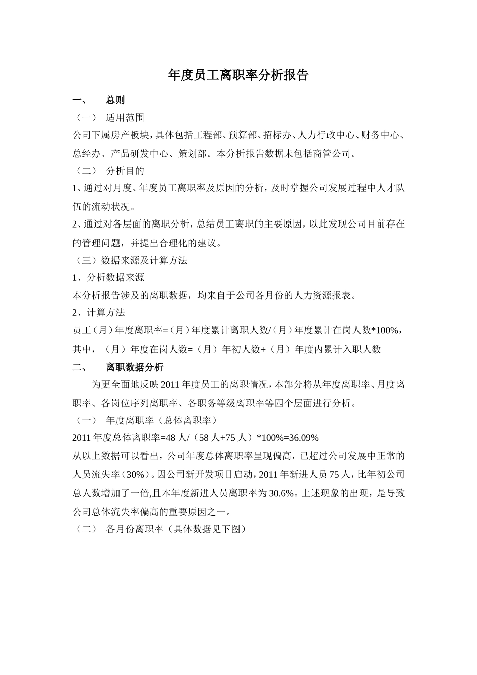 年度员工离职率分析_第1页