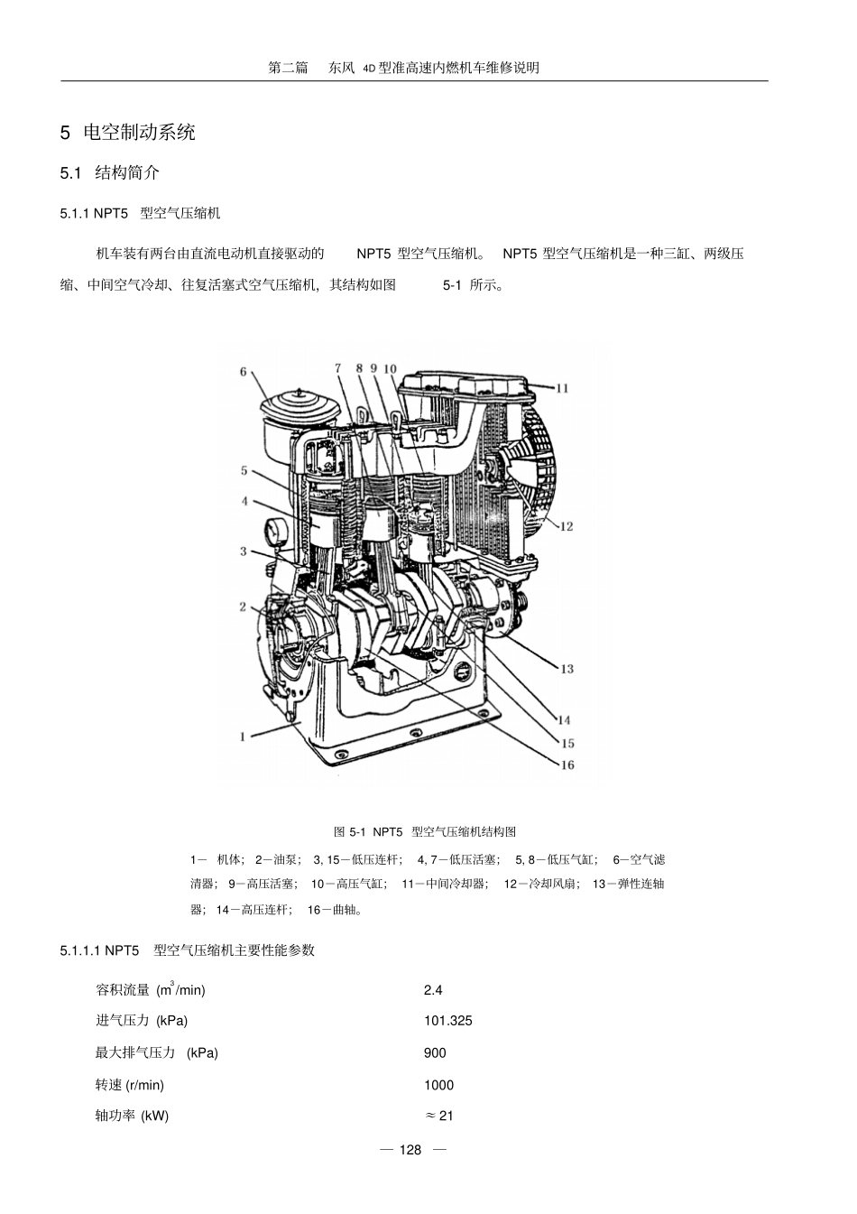 DF4D型内燃机车制动部件部分解读_第1页