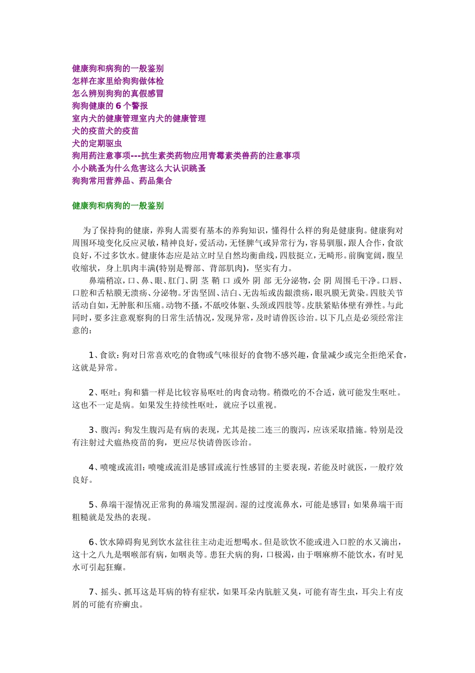 如何养好一条狗_第1页