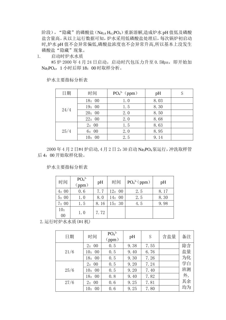炉水低磷酸盐处理技术应用_第3页