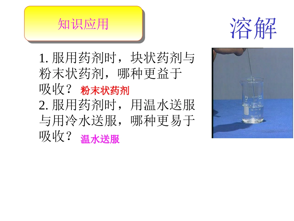 溶解、过滤蒸发课件_第3页