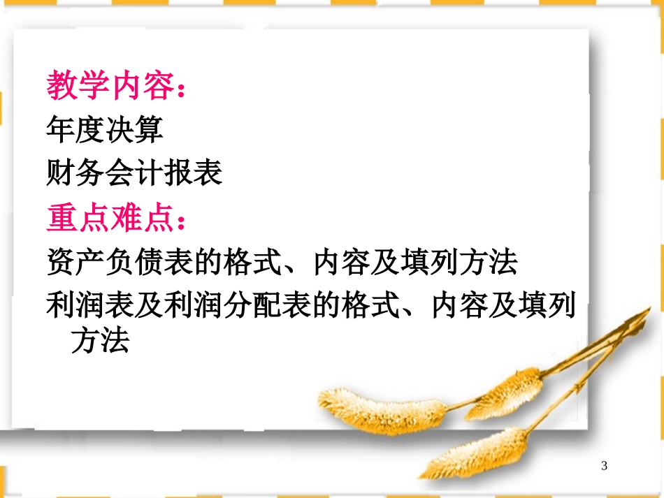 年度决算与财务报表_第3页