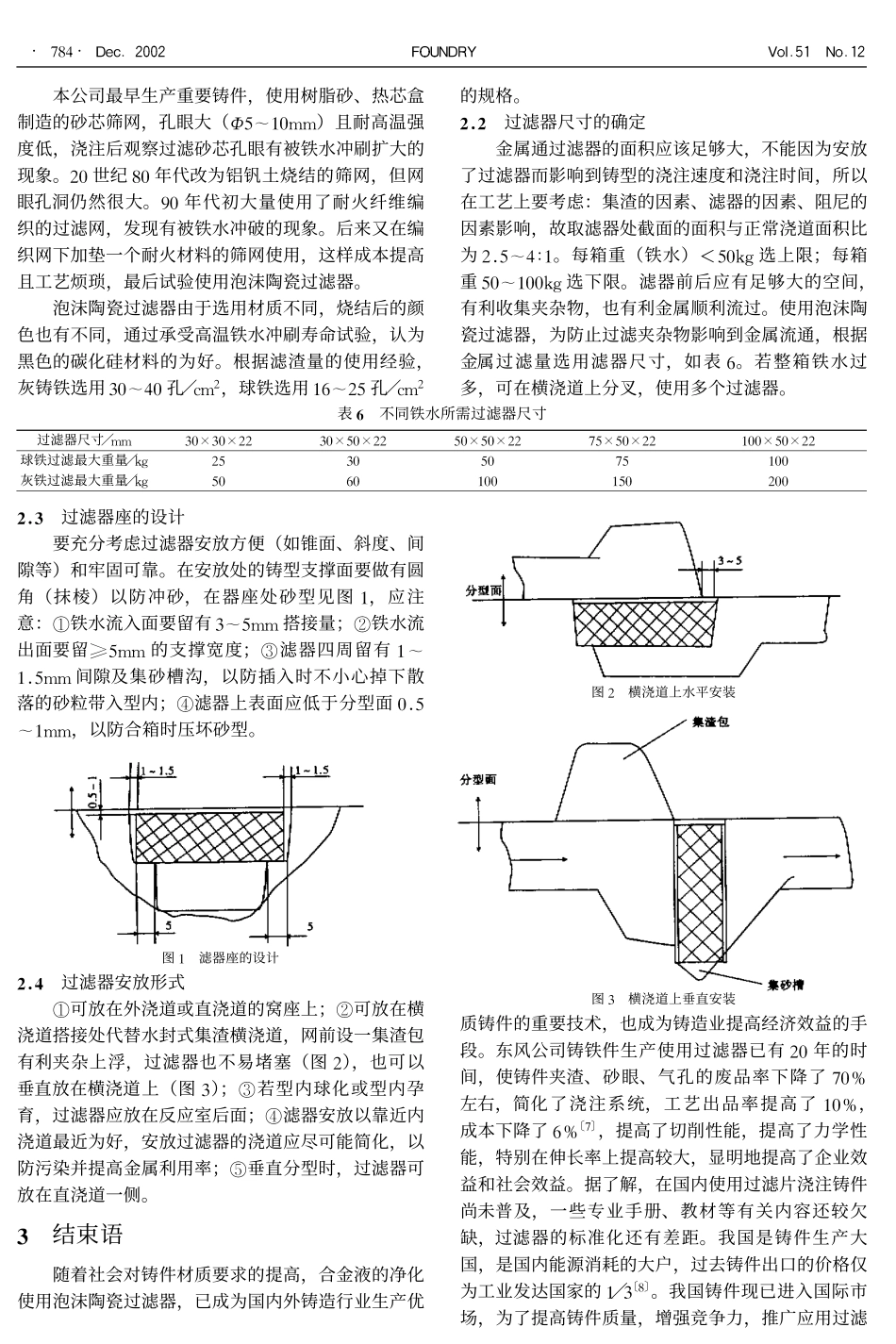 泡沫陶瓷过滤器的使用经验_第3页