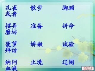 三下2期末复习