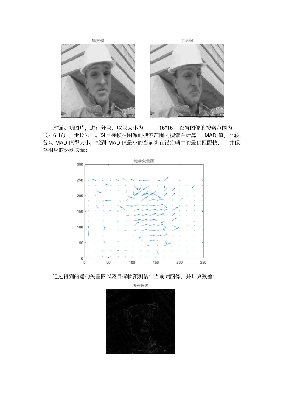 EBMA块匹配算法试验报告_第2页