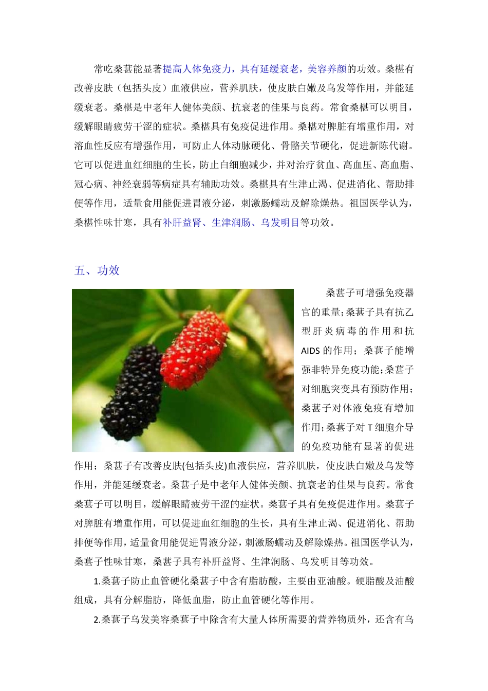 桑椹子的功效及食用方法_第3页