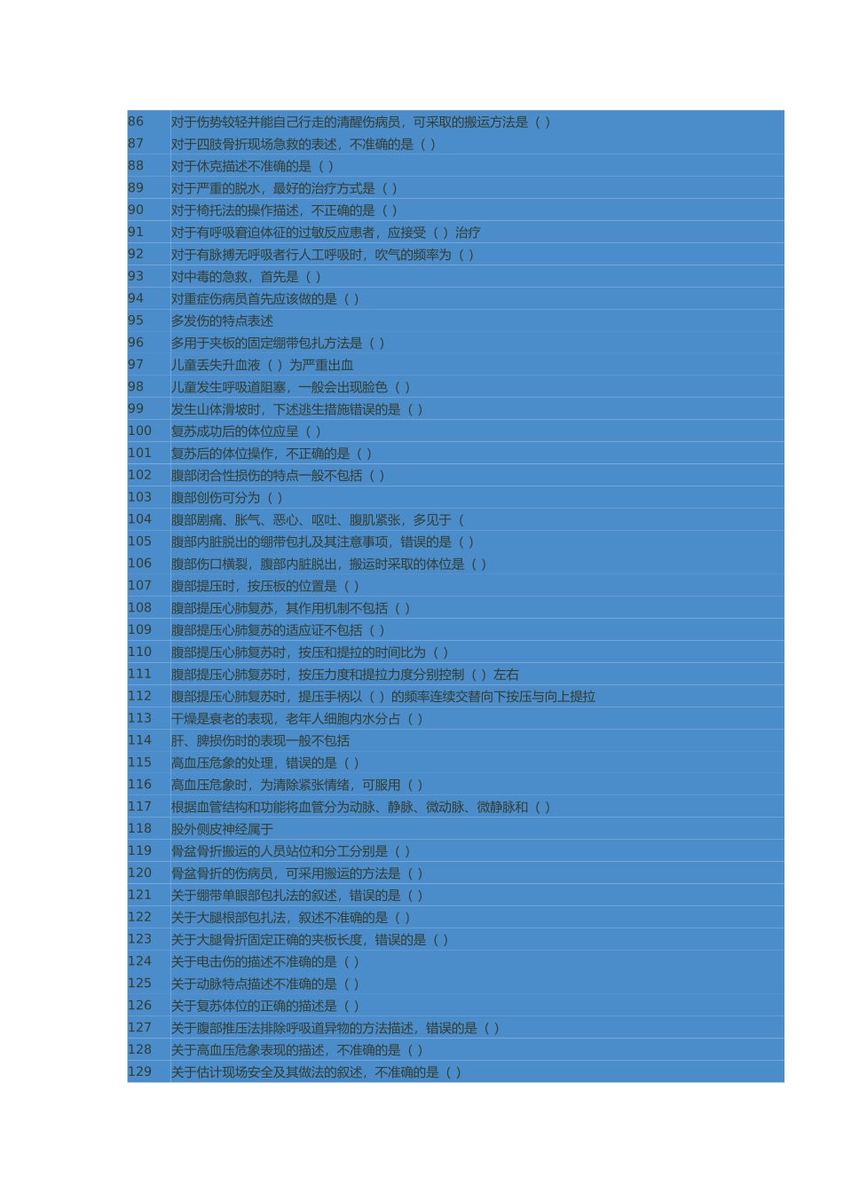 实用现场急救技术 2015山东省继续教育_第3页