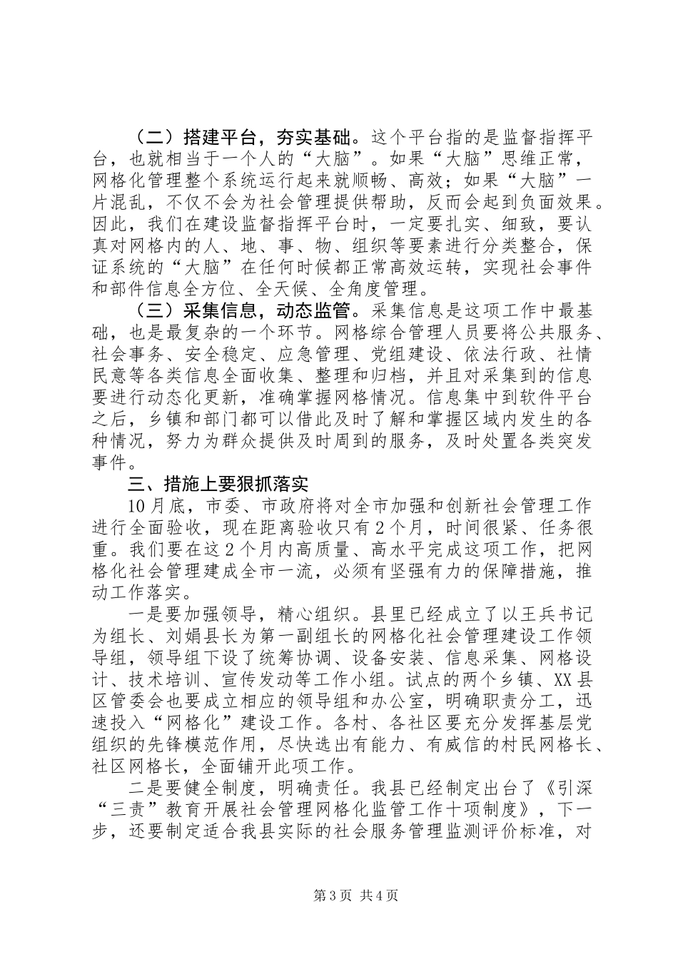 主任在网格化管理推进会发言_第3页
