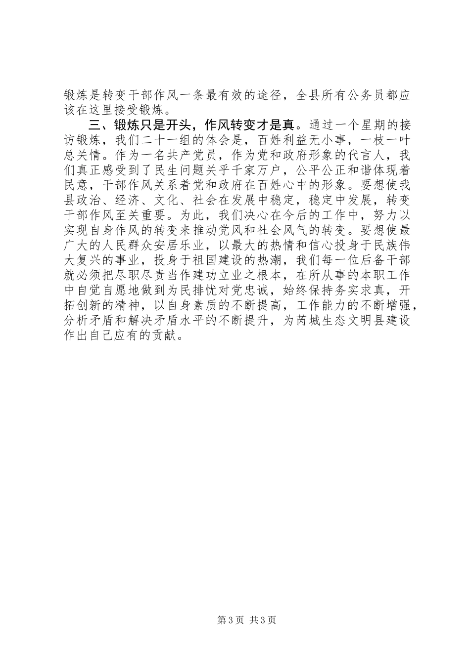 信访锻炼工作总结_第3页