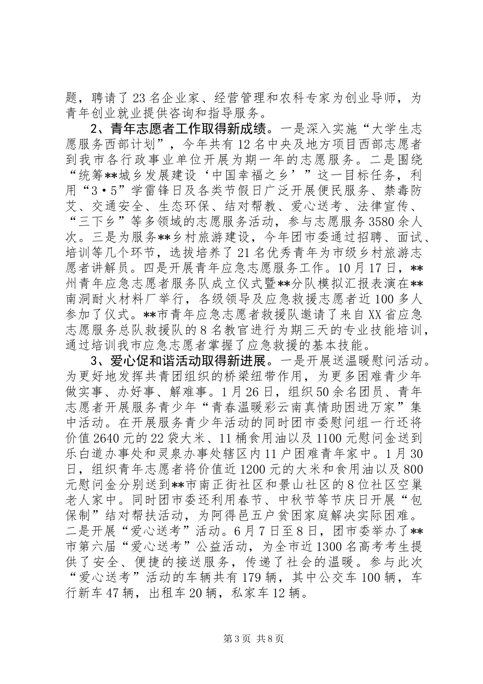 共青团市委工作总结_第3页