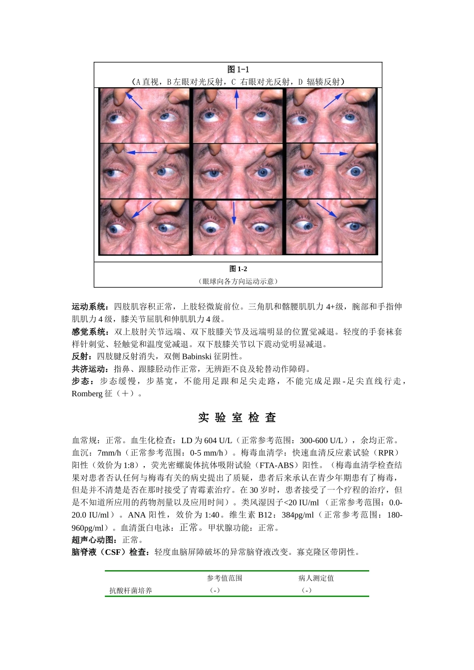 神经科疑难病例——脊髓痨_第2页