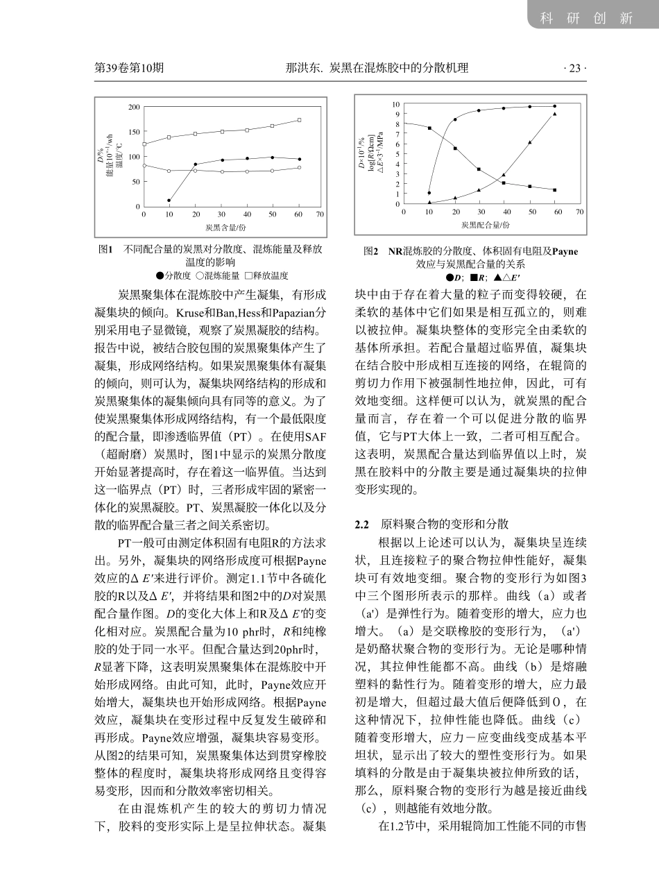 炭黑在混炼胶中的分散机理_第3页