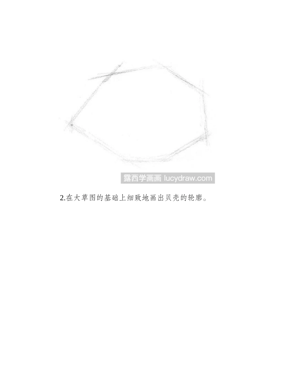 素描海螺怎么画_素描教程_第2页